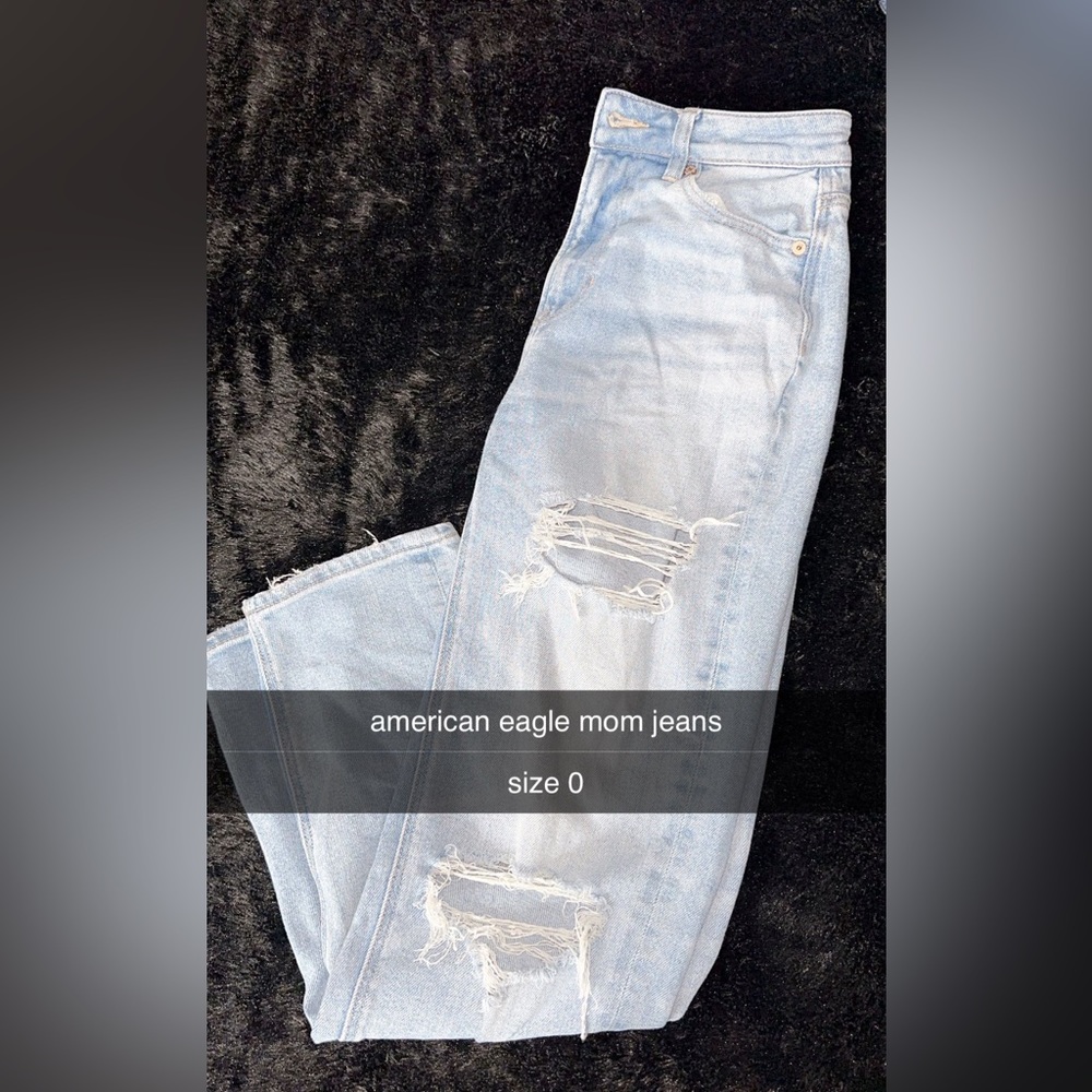 american eagle mom jeans